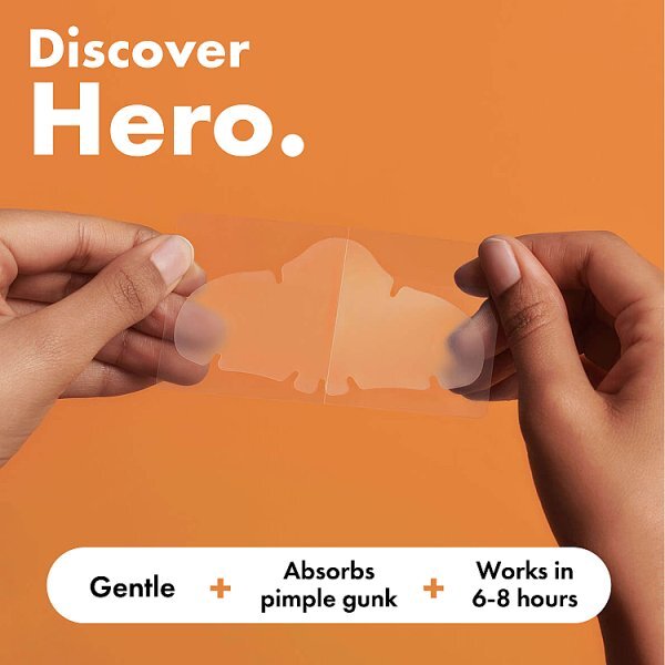 Hero Mighty Patch Nose Hydrocolloid Pimple Patches 10Ct