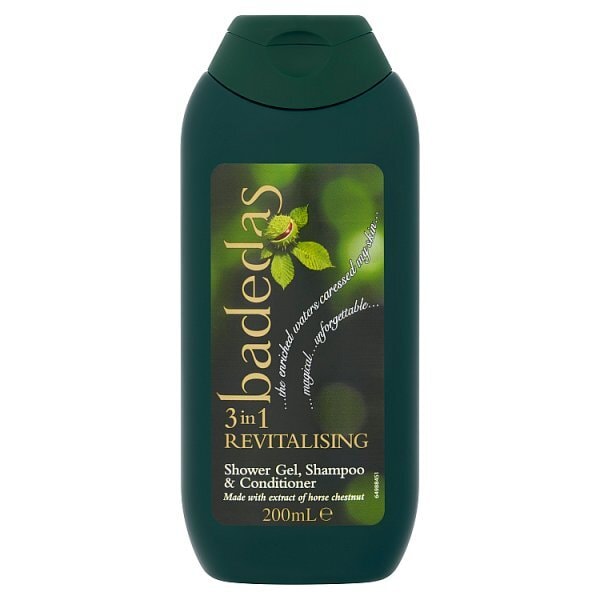 Badedas Revitalising Shower Gel, Shampoo & Conditioner 200ml