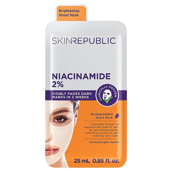 Skin Republic Niacinamide 2% Face Sheet Mask