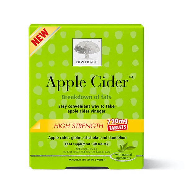 New Nordic Apple Cider High Strength tablets x 60