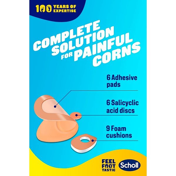 Scholl Corn Removal Complete Treatment Cushions & Plasters