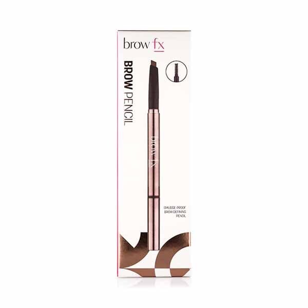 Brow Fx - Eyebrow Pencil And Grooming Brush, Warm Dark Brown