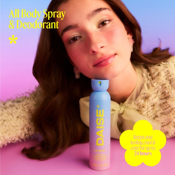 Daise All Body Spray & Deodorant Lowkey 120ml