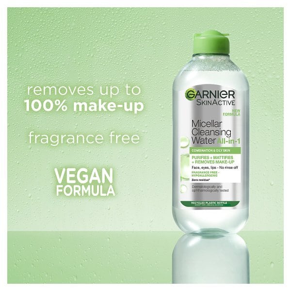 Garnier Micellar Cleansing Water Makeup Remover Combination Skin 400ml