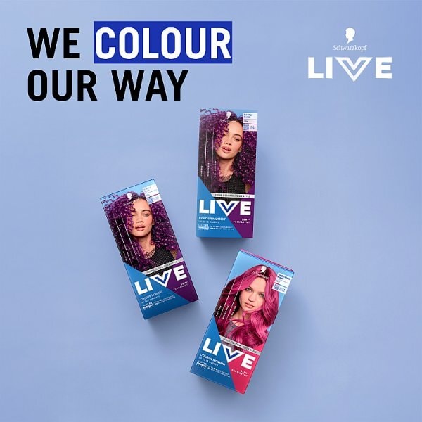 Schwarzkopf Live 094 - Purple Punk Semi Perm Hair Dye