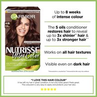 Garnier Nutrisse Ultra Permanent Hair Dye Iced Coffee 4.15