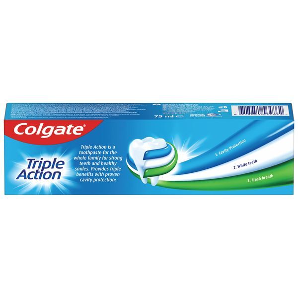 COLGATE TOOTHPASTE TRIPLE ACTION 75ML