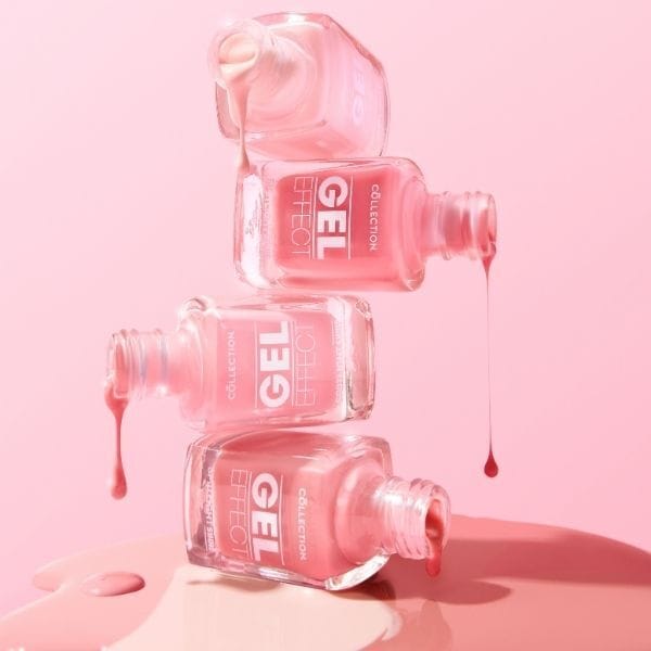 Collection Spotlight Shine Gel Effect Nail Polish 25 Frosted Rose