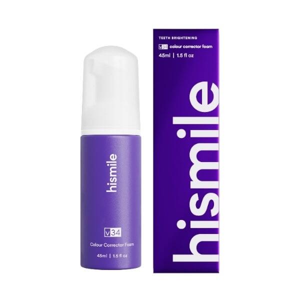 Hismile V34 Colour Corrector Foam 45ML
