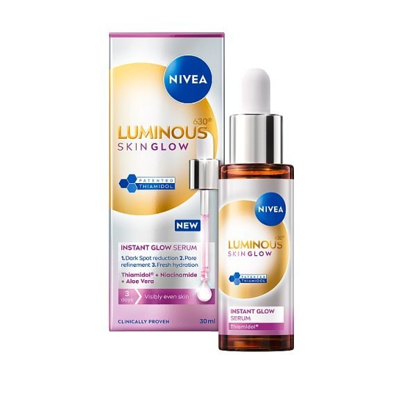NIVEA Luminous Glow Face Serum 30ml
