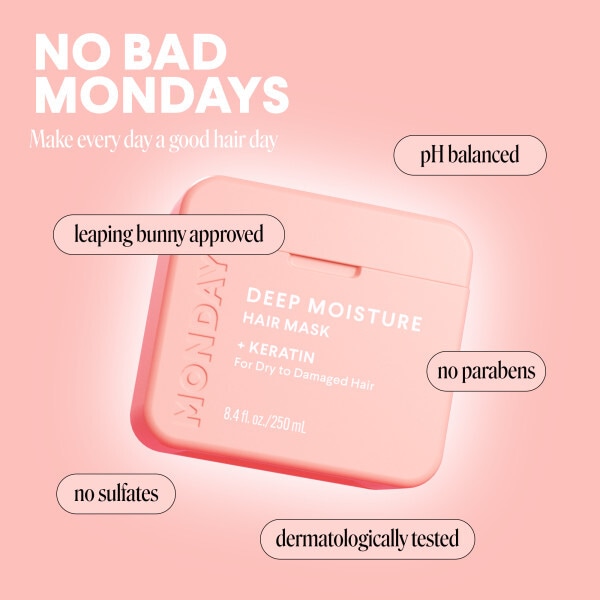 Monday Haircare Hair Mask Deep Moisture 250ml