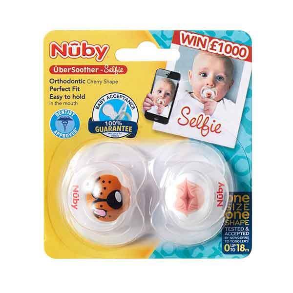 Nuby Selfie Soothers x2