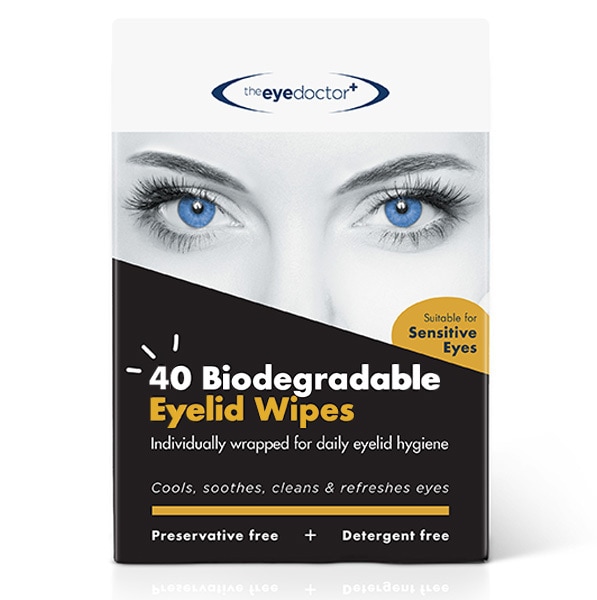 The Eye Doctor Eye Lid Wipes - 40'S Pack