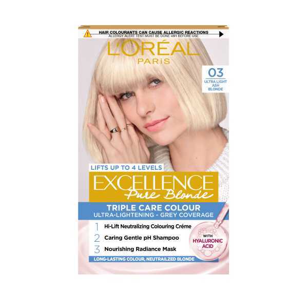 Excellence Creme 3 Ultra Light Ash Blonde Hair Dye