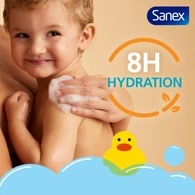 Sanex Zero% Nourishing Baby Bath Foam & Shampoo 450ml