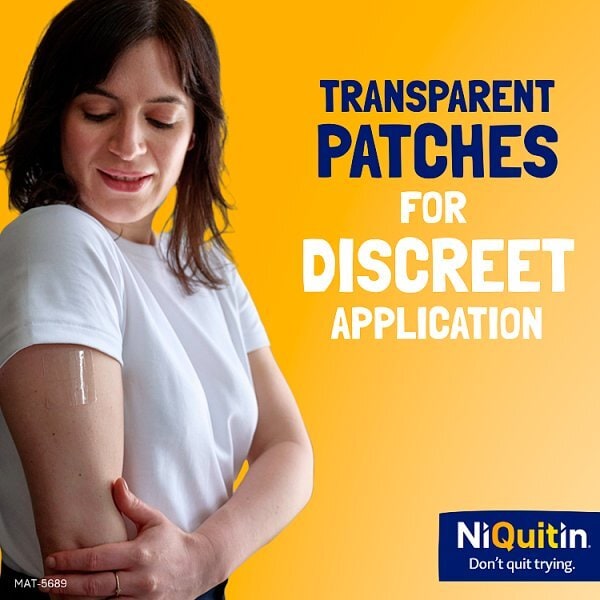 NiQuitin 7mg Step 3- 7 Nicotine Patches- Stop Smoking Aid