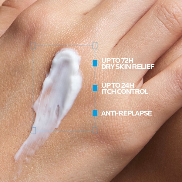 La Roche-Posay LIPIKAR AP+Max Triple-Action Balm for Ultra-Dry to Atopic Eczema-Prone Skin 400ml