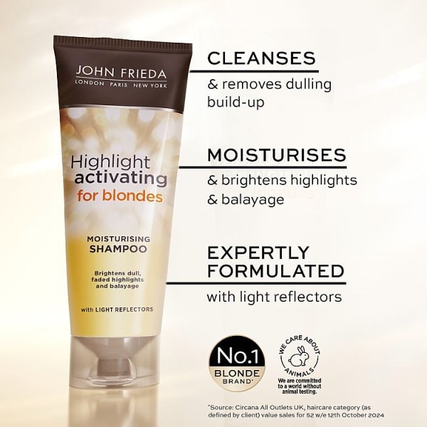 John Frieda Highlight Activating Moisturising Shamp 250ml