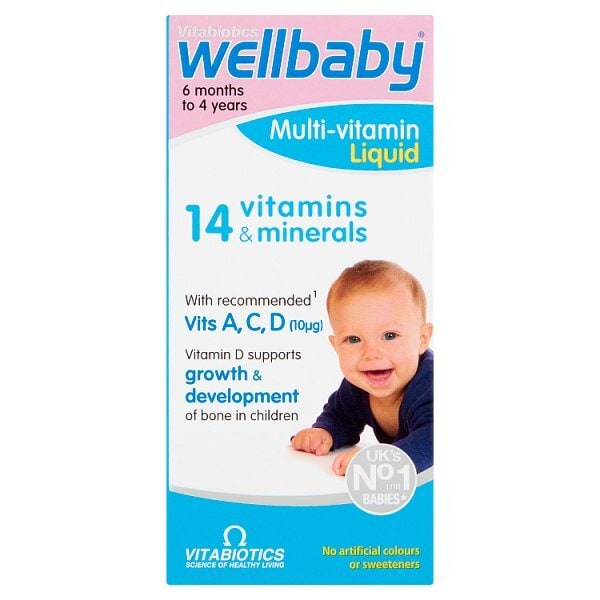 Vitabiotics Wellbaby Natural Orange Flavour Syrup 150ml