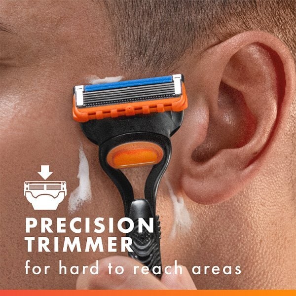 Gillette Fusion Value Pack, Razor + 10 Razor Blades