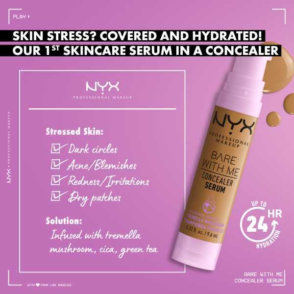 NYX Professional Makeup Bare With Me Concealer Serum - Fair