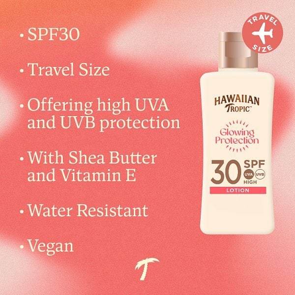 Hawaiian Tropic Glowing Protection Lotion Spf30 75Ml