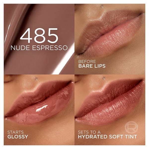 L'Oréal Paris Hyaluron Tint Lip Stain Serum 485 Nude Espresso