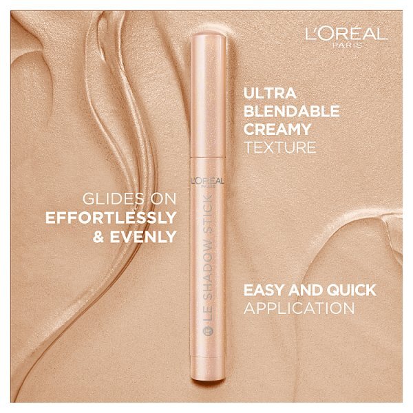 L'Oréal Paris Le Shadow Stick Eyeshadow, 105 Mesmering Gold