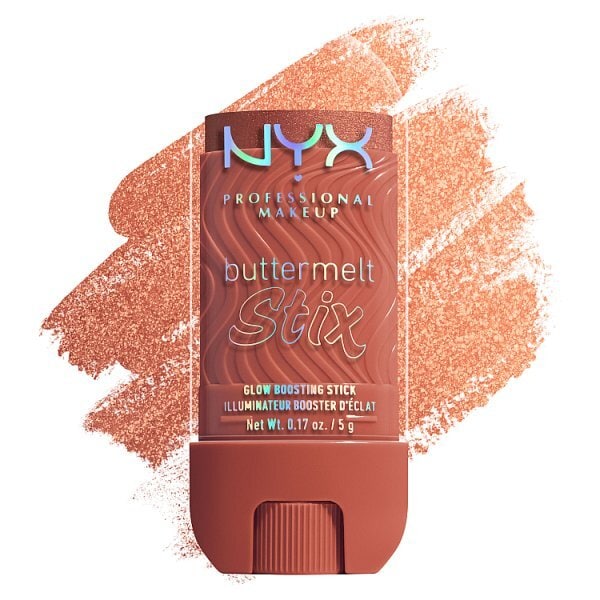 NYX Professional Makeup Buttermelt Glaze Stix Left On Melt