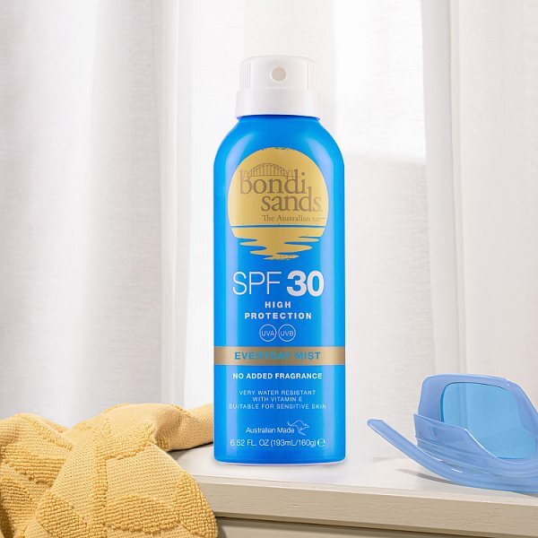 Bondi Sands Spf30 Aerosol Mist Spray Fragrance Free 160G