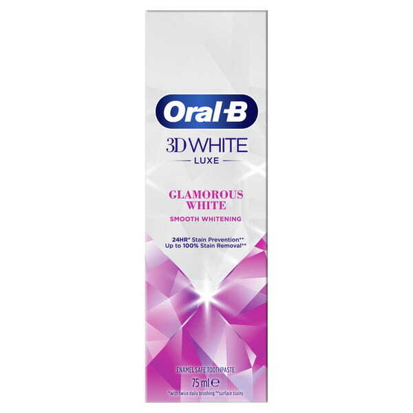 Oral-B 3D White Luxe Glamorous Whitening Toothpaste 75ml