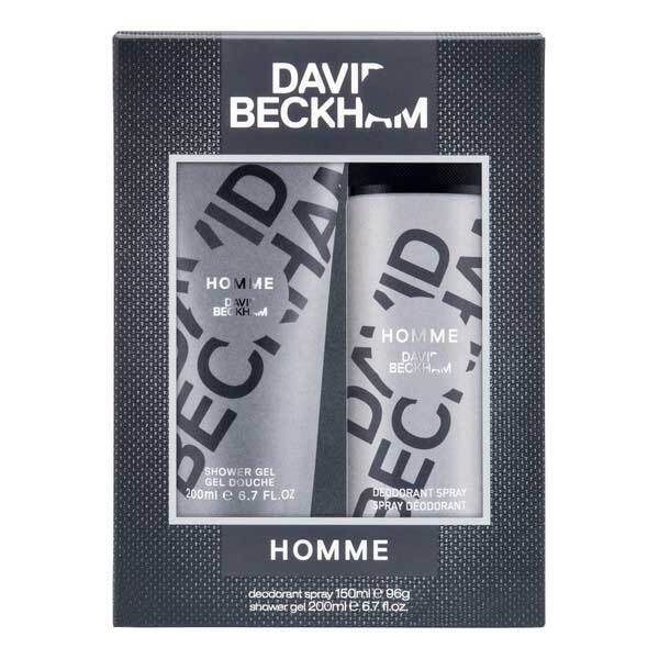 Beckham Homme Duo Set Body Spray & Hair And Body Wash