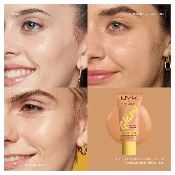 NYX Professional Makeup Buttermelt Glaze Skin Tint + SPF30 Foundation