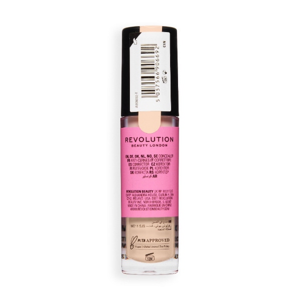 Revolution Conceal And Define Full Coverage Concealer C1n