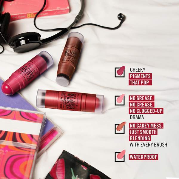 Rimmel Multi-Tasker Blush'N'Brush 250 Coral Dust