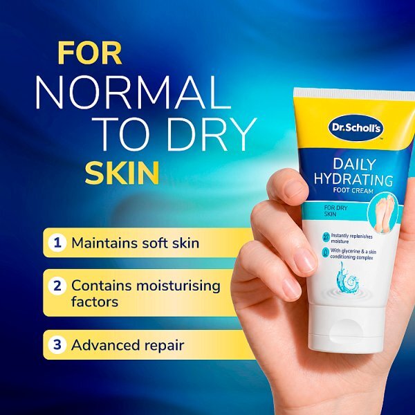 Dr. Scholl's Daily Hydrating Foot Cream 150ml