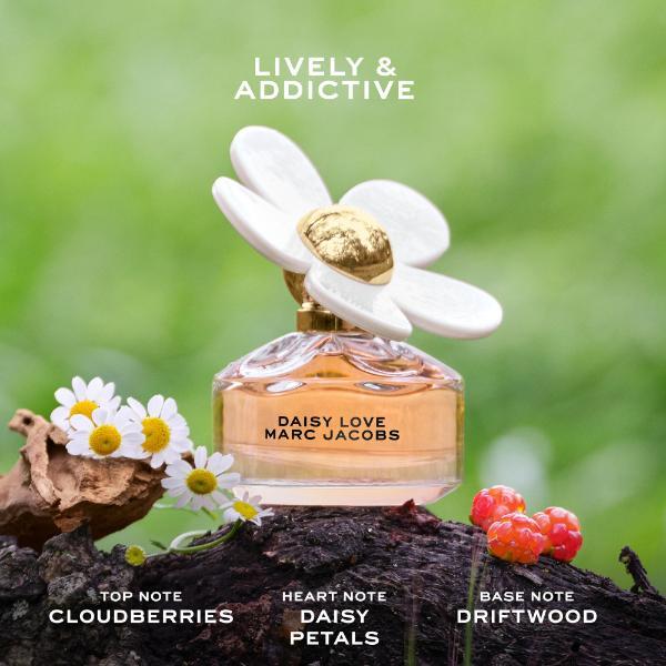 Marc Jacobs Daisy Vanilla Gourmand Hair & Body Mist & Daisy Love Eau de Toilette 50ml Bundle