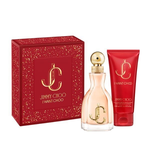 Jimmy Choo I Want Choo Gift Set: Eau de Parfum 60ml + Body Lotion 100ml