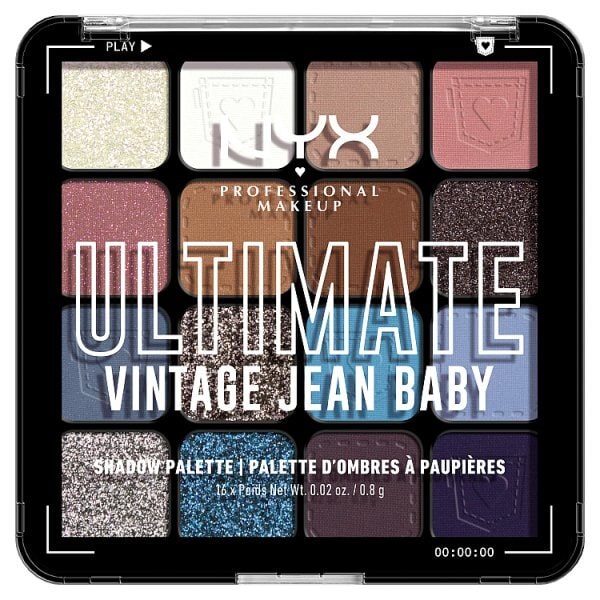 NYX Professional Makeup Ultimate Shadow Palette - Vintage Jean Baby