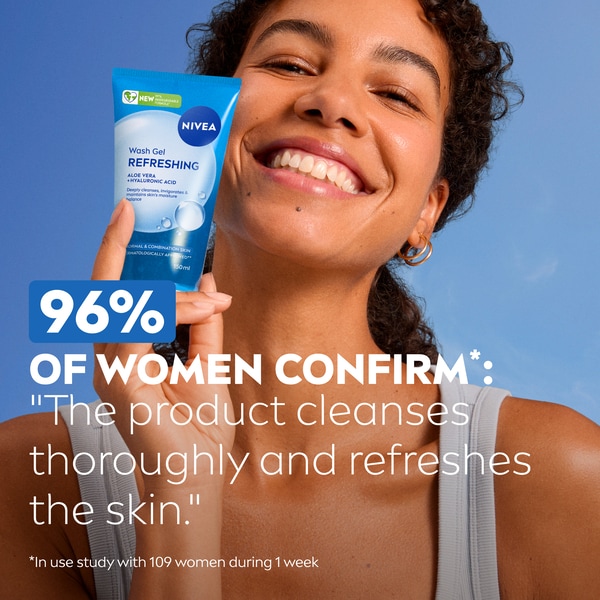NIVEA Daily Essentials Refreshing Face Wash Gel 150ml