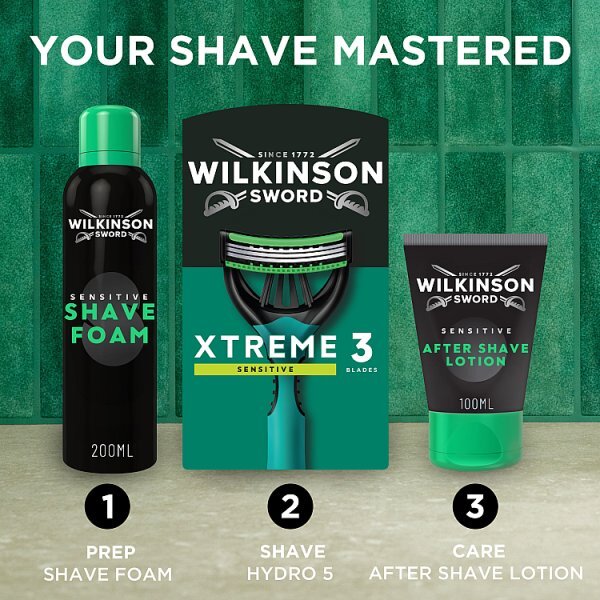 Wilkinson Sword Xtreme 3 Sensitive Disposable Razors 4pk