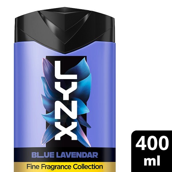 Lynx Fine Fragrance Collection Blue Lavender Premium Body Wash 400 ml