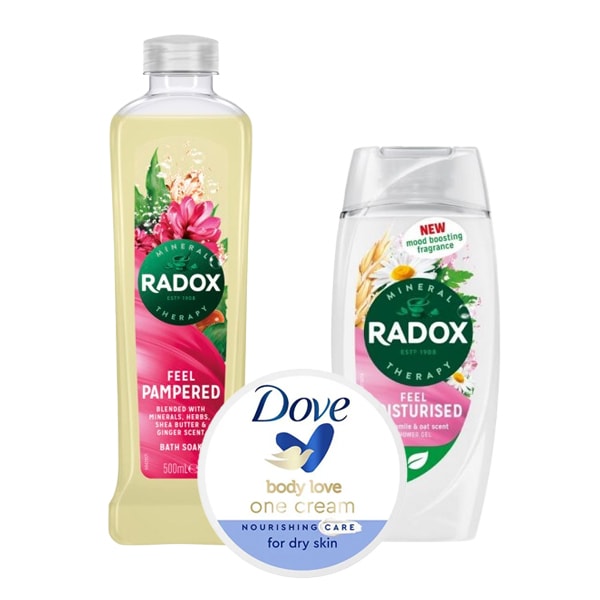 Radox moisturise Bundle