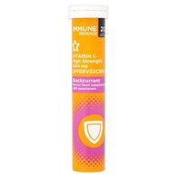 Superdrug Vitamin C 1000mg Blackcurrant Effervescent 20's
