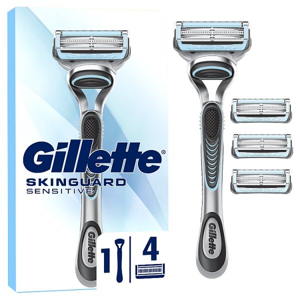 Gillette SkinGuard Sensitive Razor Aloe - 4 Blades