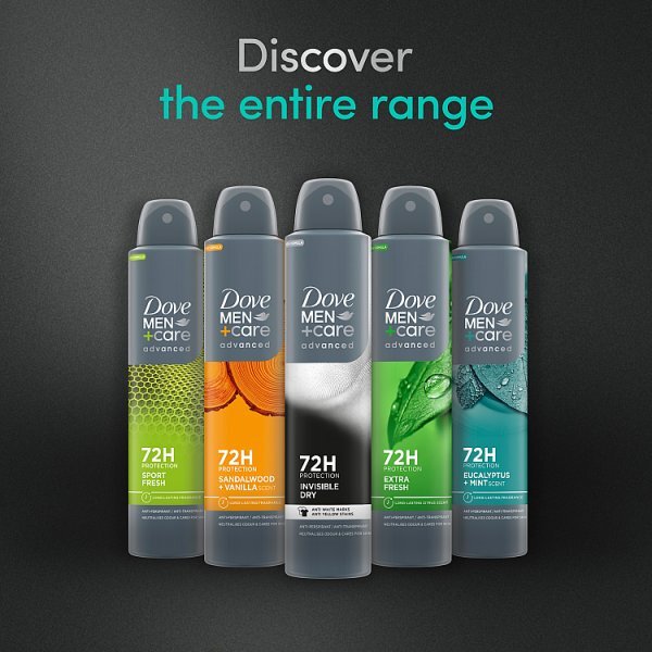 Dove Men+Care Advanced Eucalyptus + Mint Anti-Perspirant Aerosol 200ml