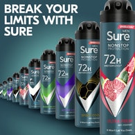 Sure Mens Anti-Perspirant Aerosol Ultra Fresh Nonstop 150ml