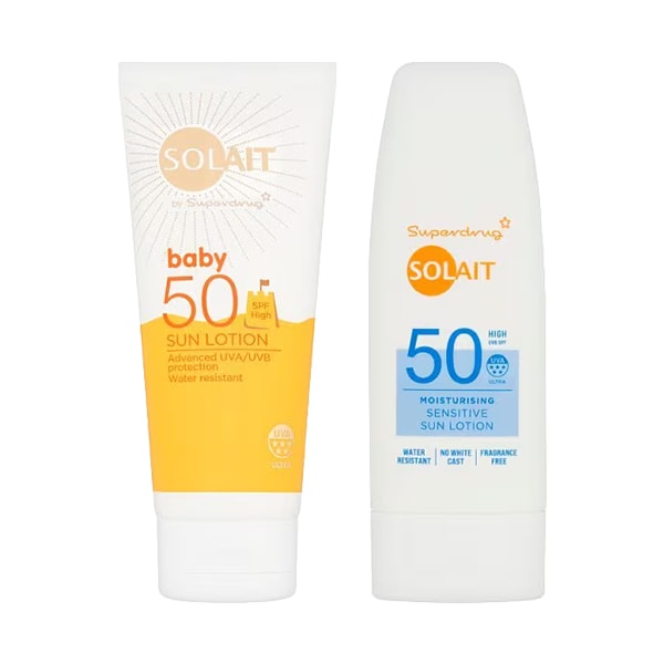 Solait Parent & Baby Sensitive Skin SPF50 Sun Bundle