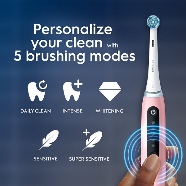 Oral-B iO5 Blush Pink Electric Toothbrush