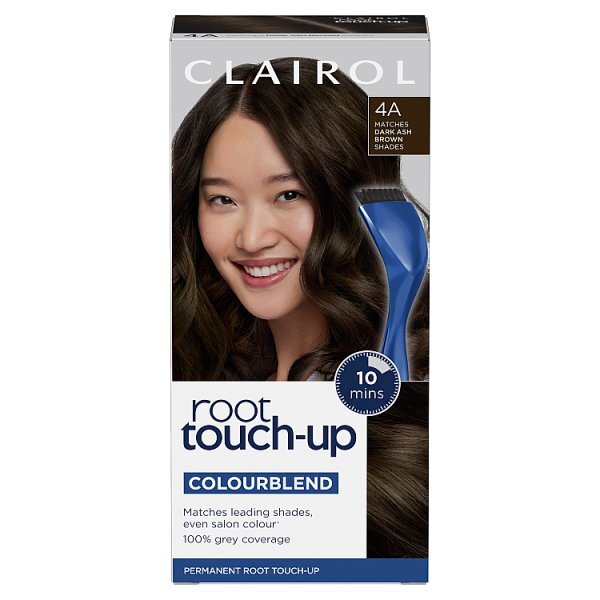 Clairol Root Touch-Up Permanent Hair Dye 4A Dark Ash Brown